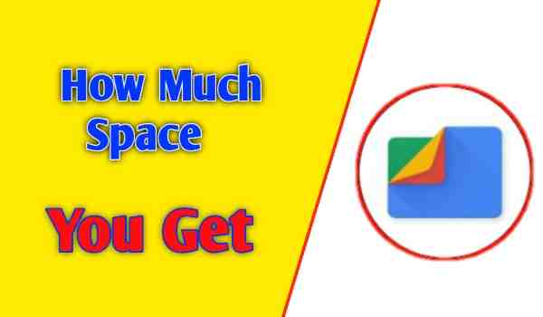 How much space do you get if you use Google Files to free up space