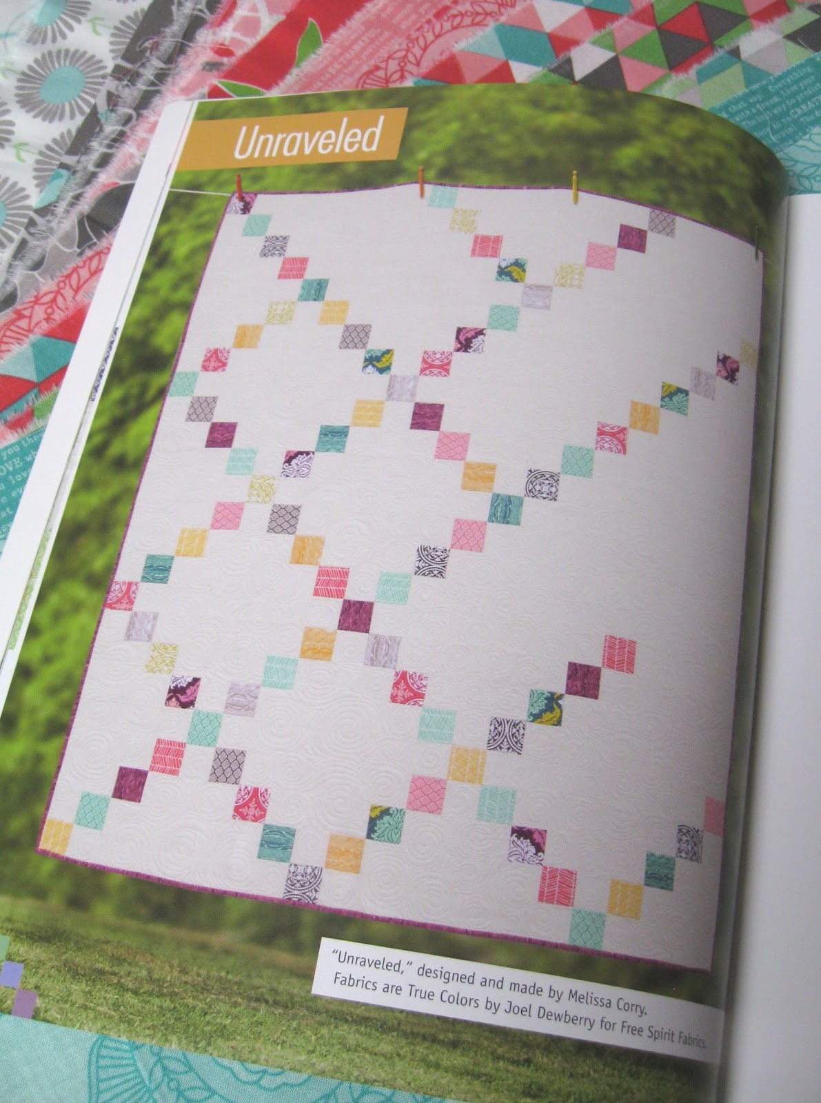 Happy Quilting Modern Quilt Guild Challenge A Start