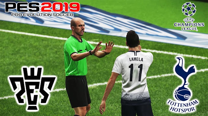 PES 2019 | PES United vs Tottenham Spur | UEFA Champion League | PC GamePlaySSS