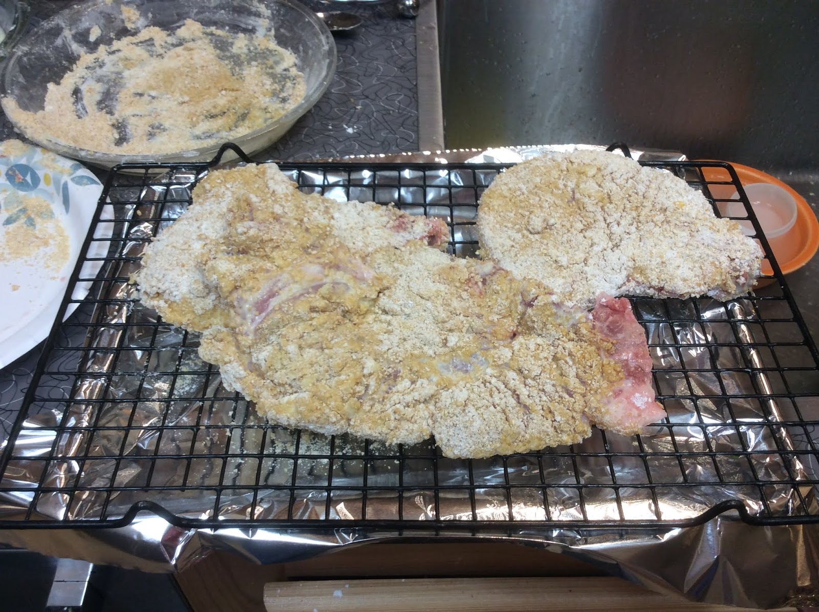 KILL IT CUT IT UP AND COOK IT CORN FLAKE PORK CHOPS