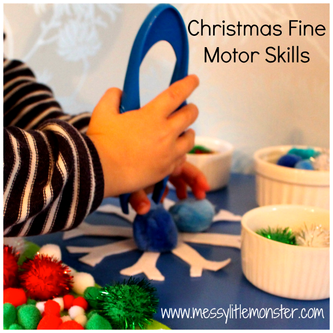 Pom poms Christmas. Fine motor mats. December. Centers. by lasitaveronica