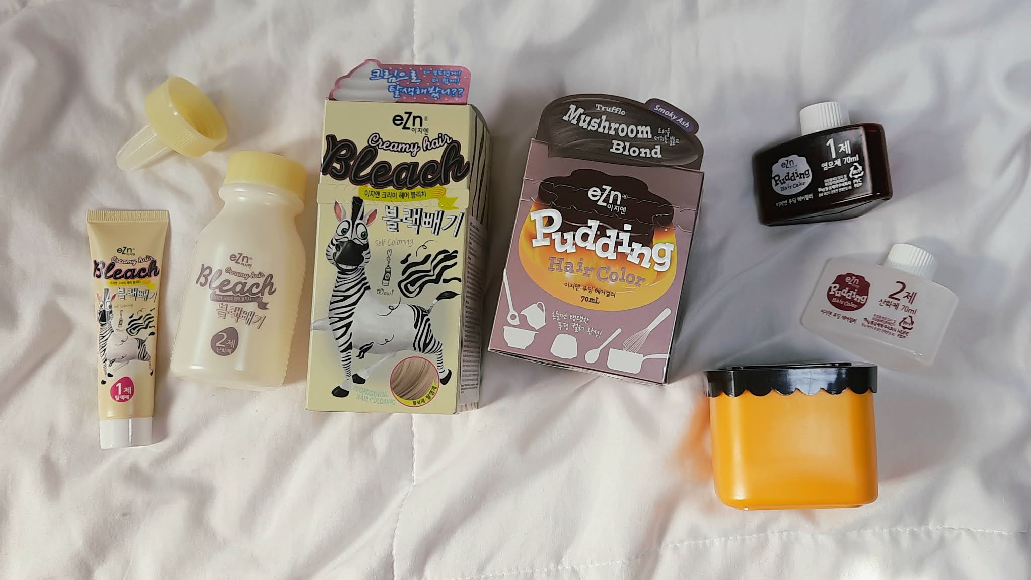 (Sponsored Products) eZn Creamy Hair Bleach, eZn Pudding Hair Color in