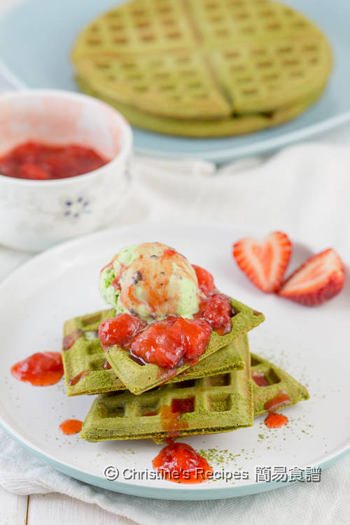 Matcha Waffles02