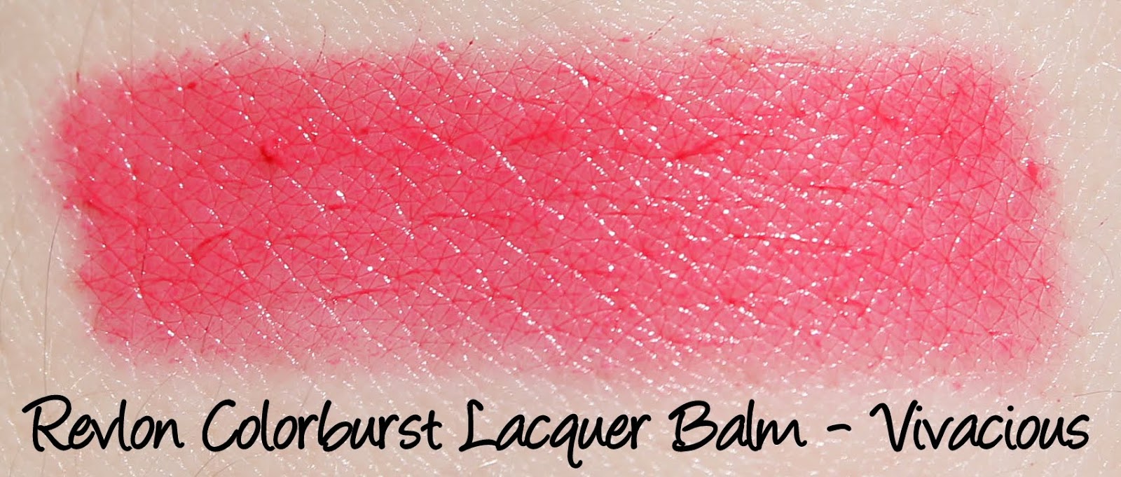 Revlon Colorburst Lacquer Balm - Vivacious Swatches & Review