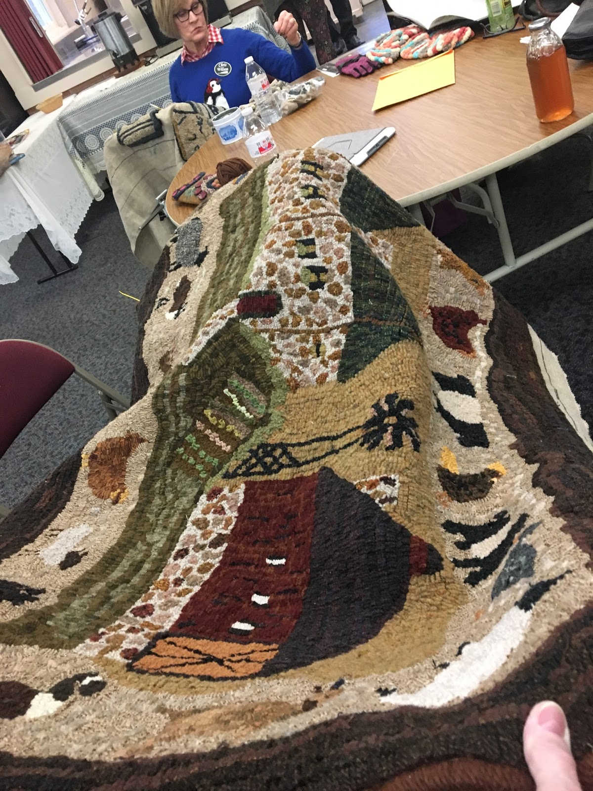 Ali Strebel Miami Valley Rug Hooking Guild