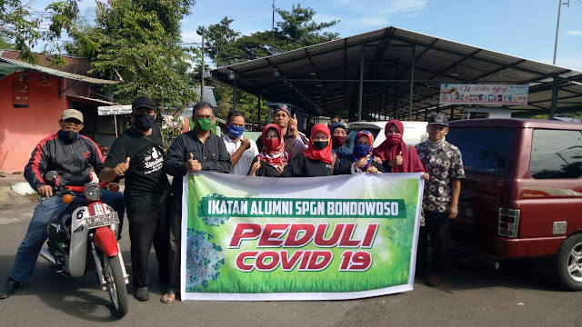 Ikatan Alumni SPGN Bondowoso Peduli Dalam Menghadapi Pandemi Covid-19