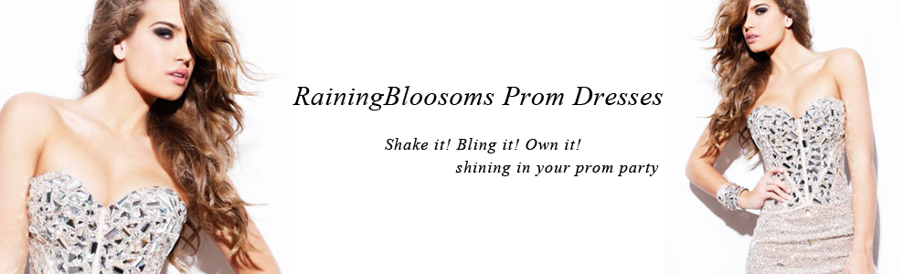 Raining Blossoms Prom Dresses