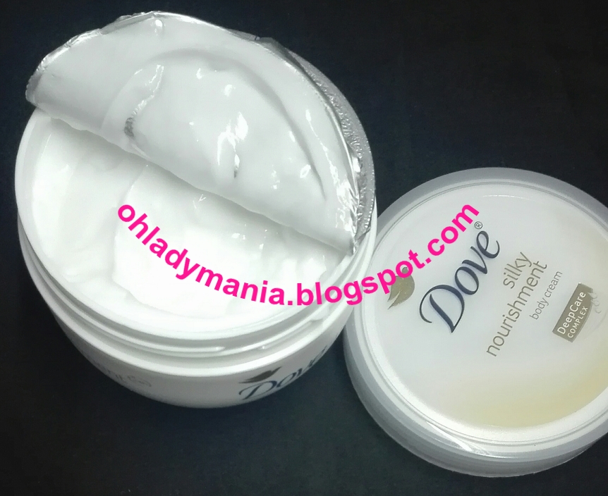 Oh, Lady Mania! Review Dove Silky Nourishment Body Cream