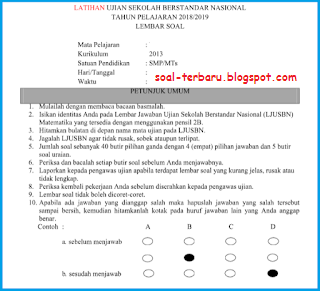 Prediksi Soal Usbn Bahasa Indonesia Smp 2019 Dan Pembahasannya Artisandoughnuts 2021