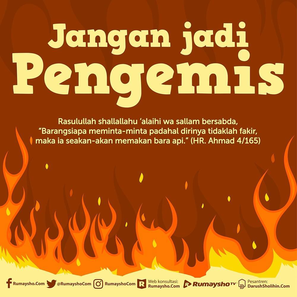 Naudzubillah!! Di Akhirat Inilah Balasan Bagi Orang yang Suka Meminta