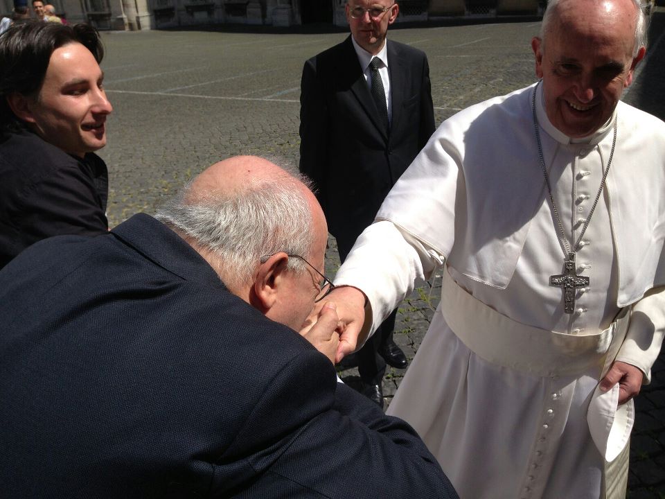 Pierluigi Gilli: Dopo l'Angelus con Papa Francesco