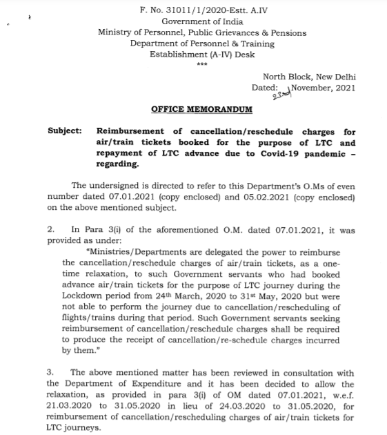 reimbursement-of-cancellation-reschedule-charges-for-air-train-tickets