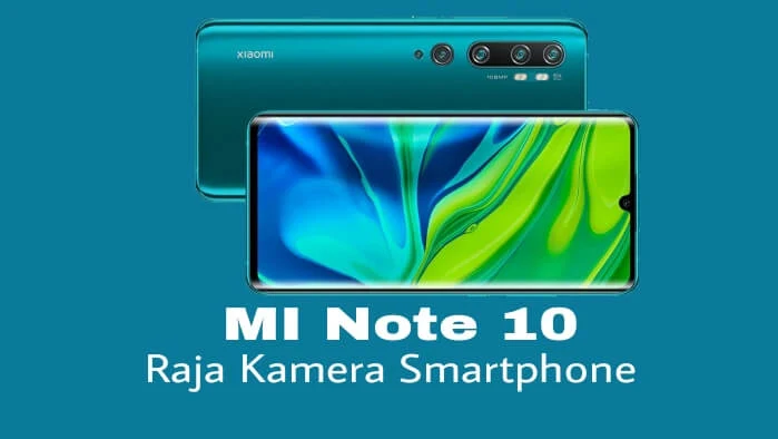 Spesifikasi dan harga xiaomi Mi note 10