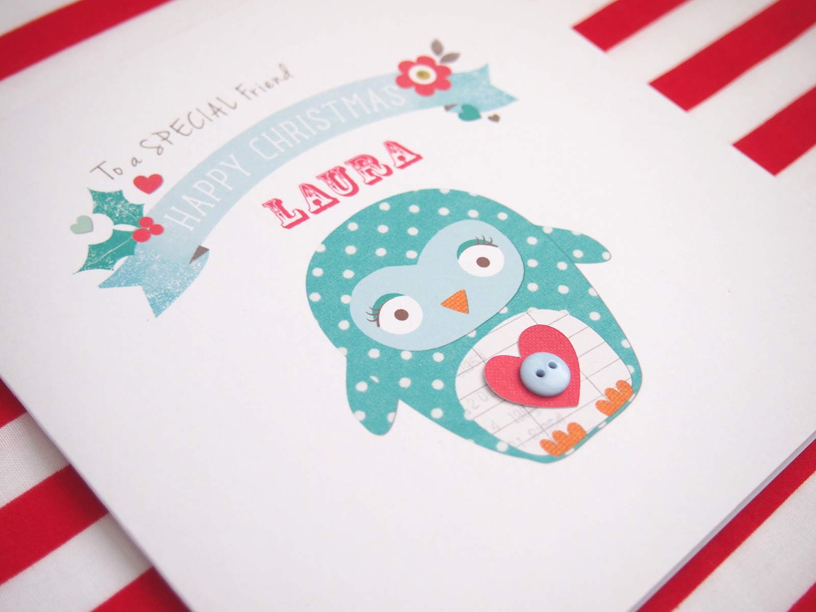 Katie Elliott Designs: Personalised Christmas Cards
