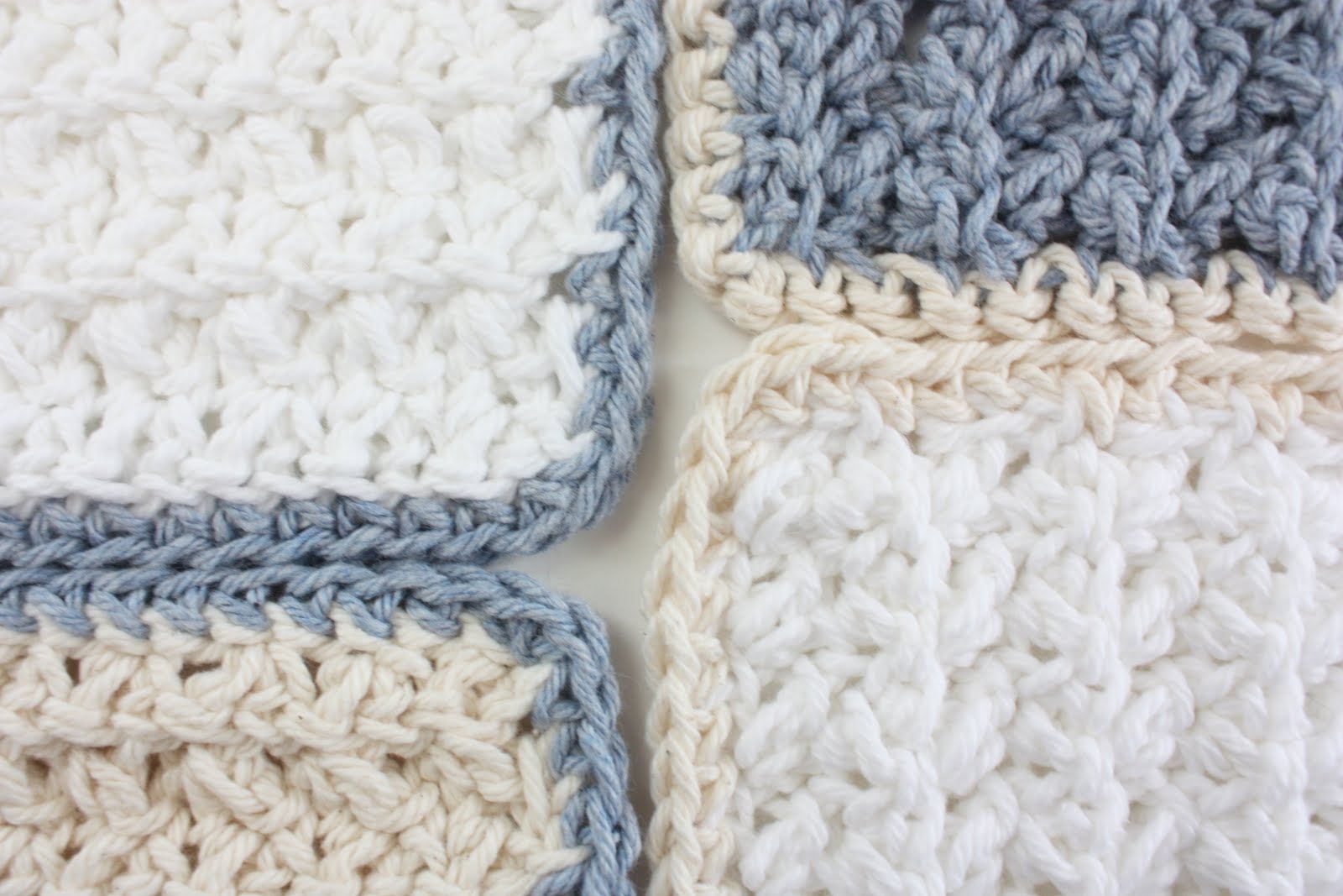 Homestead Crochet Washcloths for Baby
