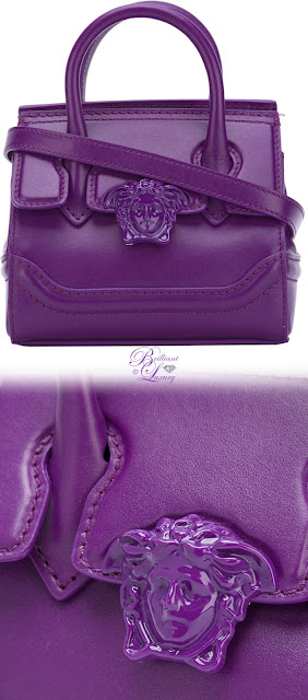 ♦Versace purple Palazzo Empire shoulder bag #pantone #bags #purple #brilliantluxury