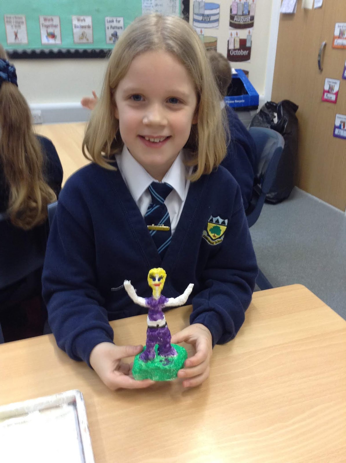 Alderwood Junior School: Mod Roc Sculptures