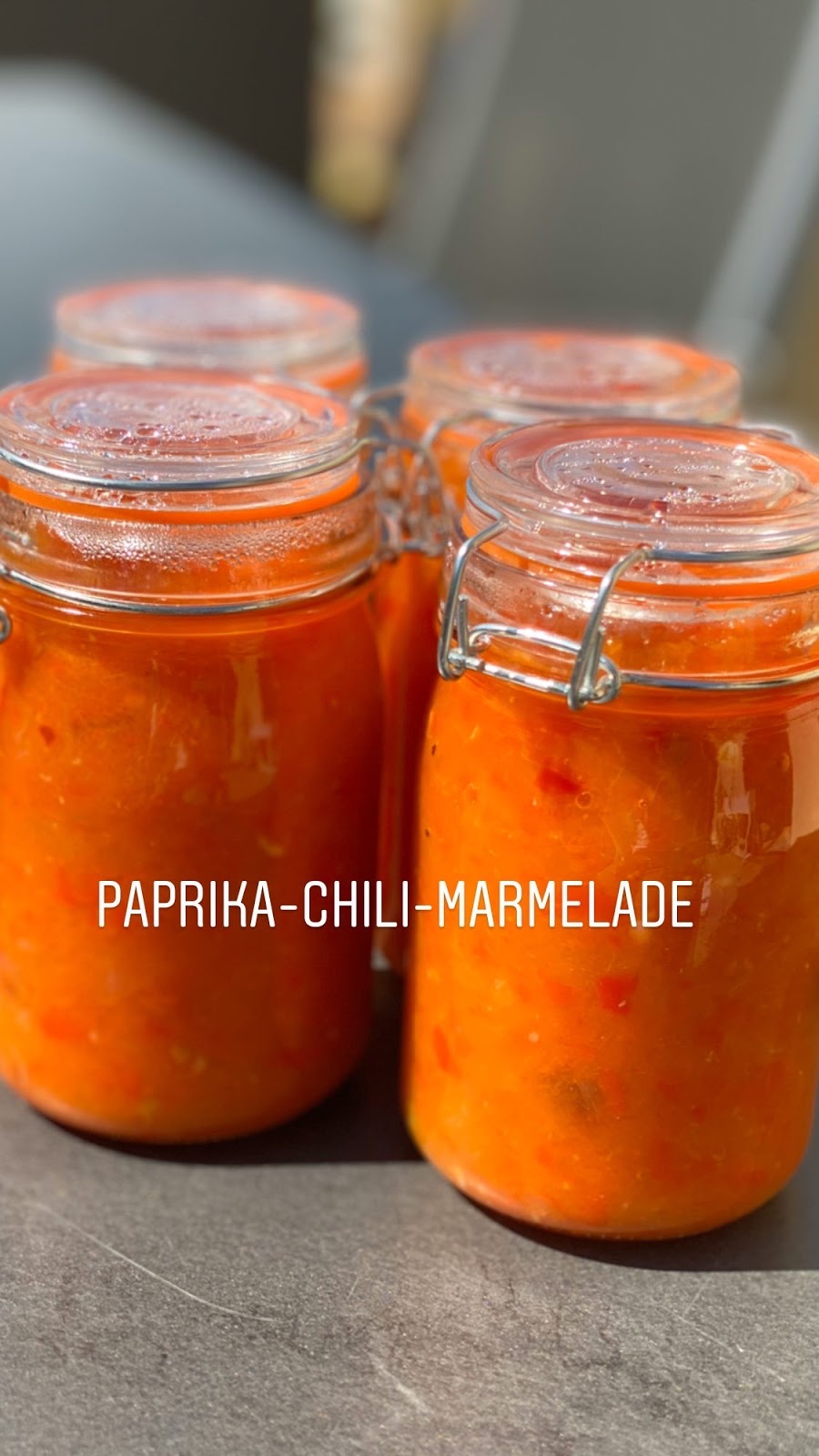 Groni&amp;#39;s Kitchen: Paprika-Chili-Marmelade