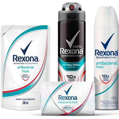 Rexona atualiza embalagens no Reino Unido e nos EUA