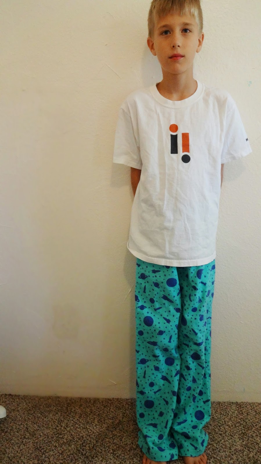 SeeMeSew Simple Pj Pants for boys