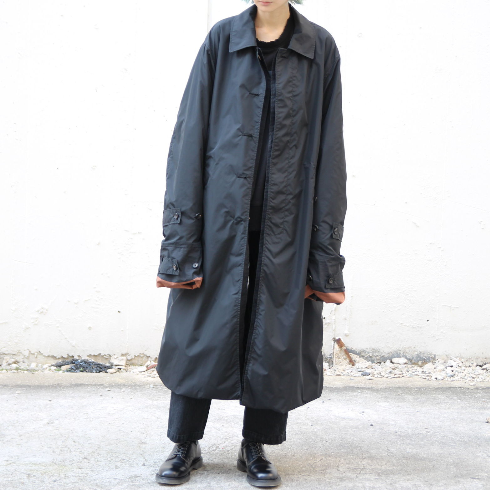 stein / シュタイン「OVERSIZED WIND COAT」 - input staff blog