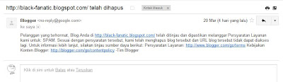 Blog Dihapus google