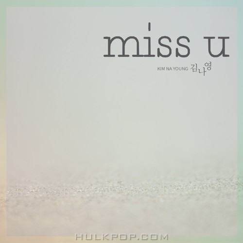 KIM NA YOUNG – miss u – Single