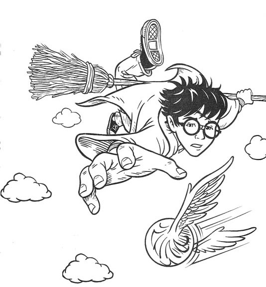 Desenhos Do Harry Potter Para Colorir - Desenhos Para Desenhar