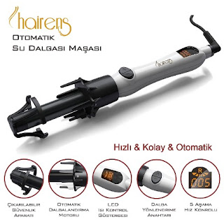 hairens otomatik su dalgası maşası