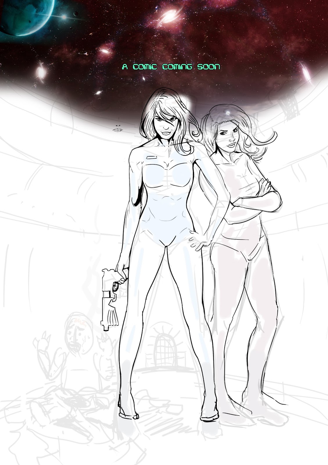 This is a commissioned cover for an Age Regression comic, "The Regress...