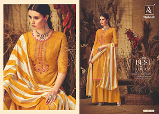 Alok Suits Rubaab Pashmina Salwar Suits Collection 