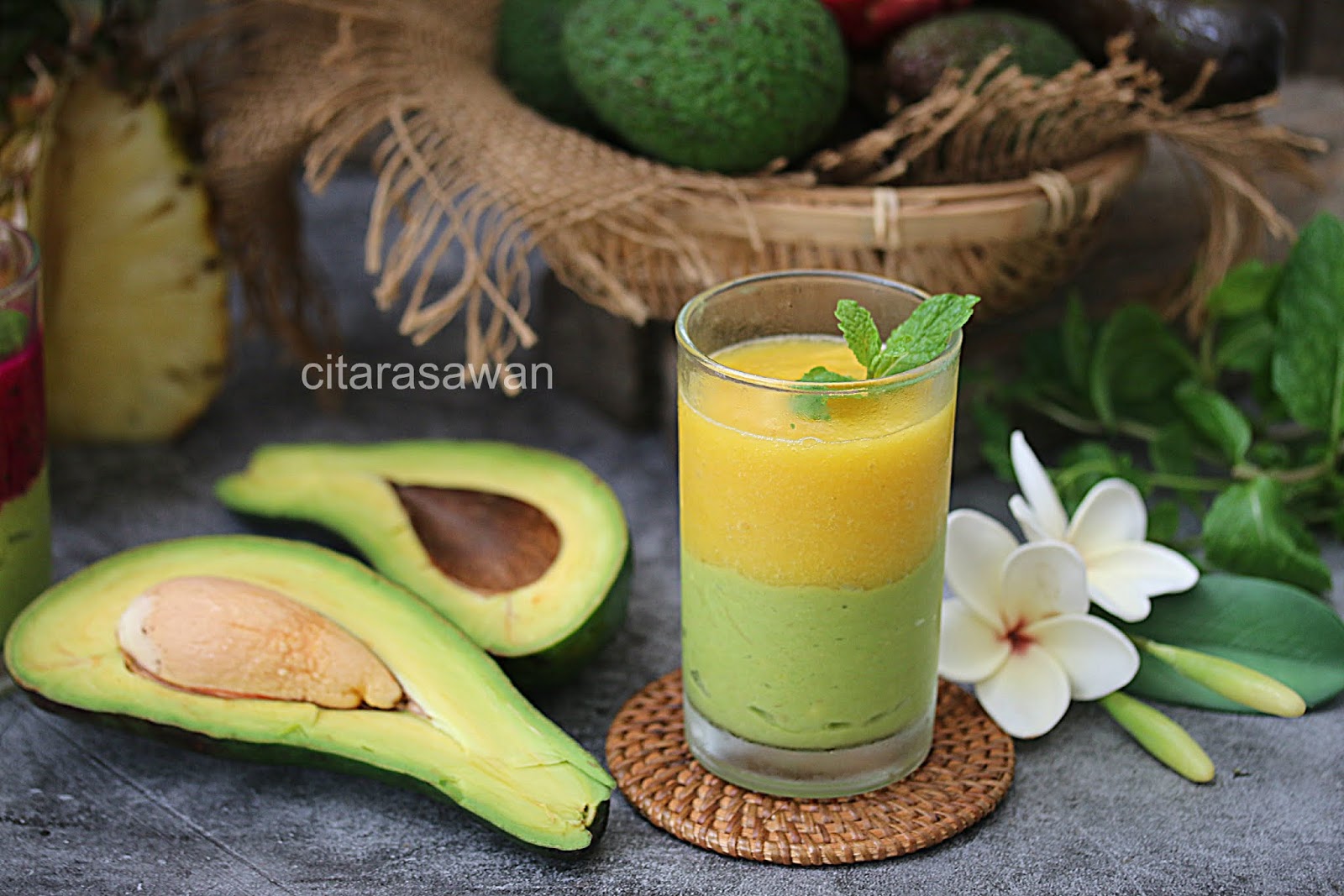 Bolehkini Resepi Avocado Pineapple Smoothie