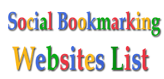 social bookmarking sites list