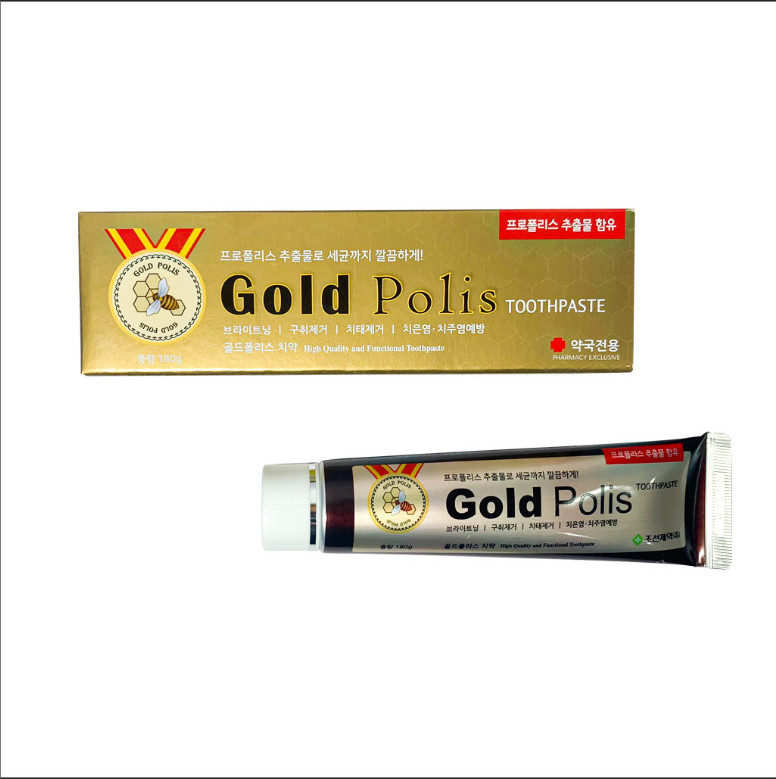 Combo 3 tuýp kem đánh răng Cao cấp Gold Polis
