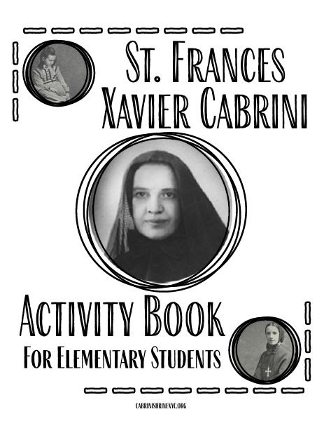 St. Frances Xavier Cabrini Activity Books