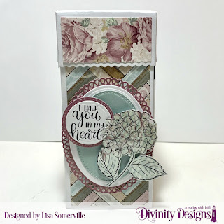 Stamp/Die Duos: In My Heart, Custom Dies: Treat Tower, Circles, Ovals, Pierced Circles, Pierced Ovals, Ornate Ovals, Paper Collection: Romantic Roses