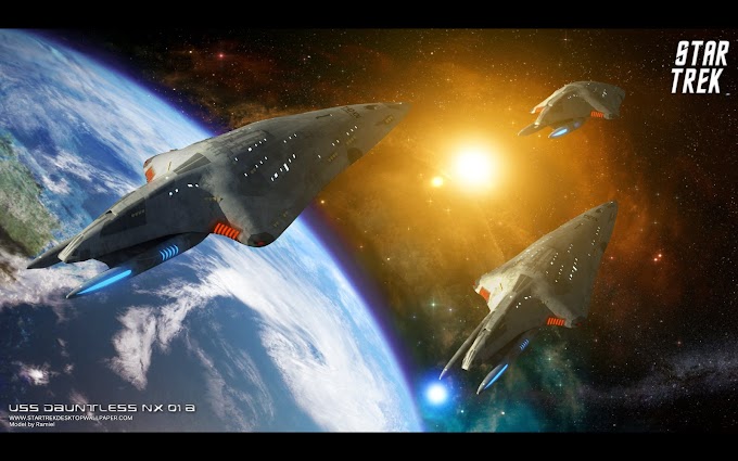 Star Trek USS Dauntless NX-01-A Wallpaper