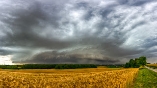 Wetterfotografie stormchasing Sturmjäger NRW Superzelle