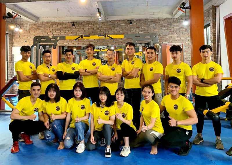 Mẫu đồng phục nhân viên phòng Gym Thủ Đức