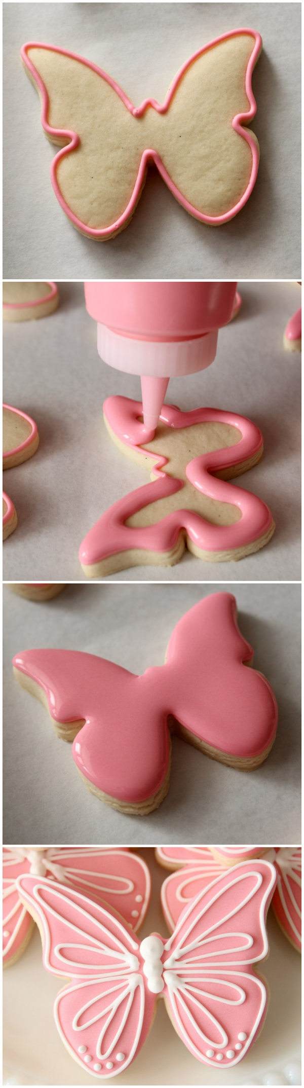 Creating an Invisible Outline with Royal Icing