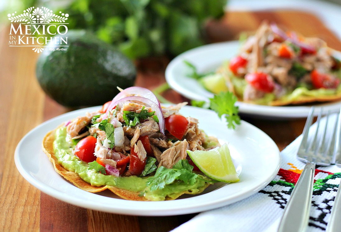 Canned Tuna Ceviche Tostadas Mexico In My Kitchen