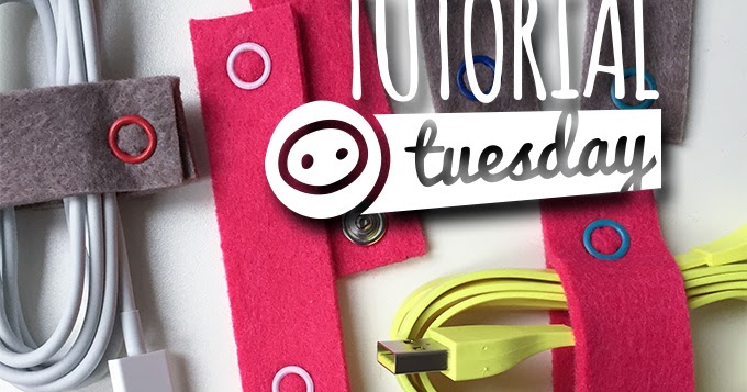 Hamburger Liebe: Tutorial Tuesday: für mehr Ordnung in der Kabelkiste