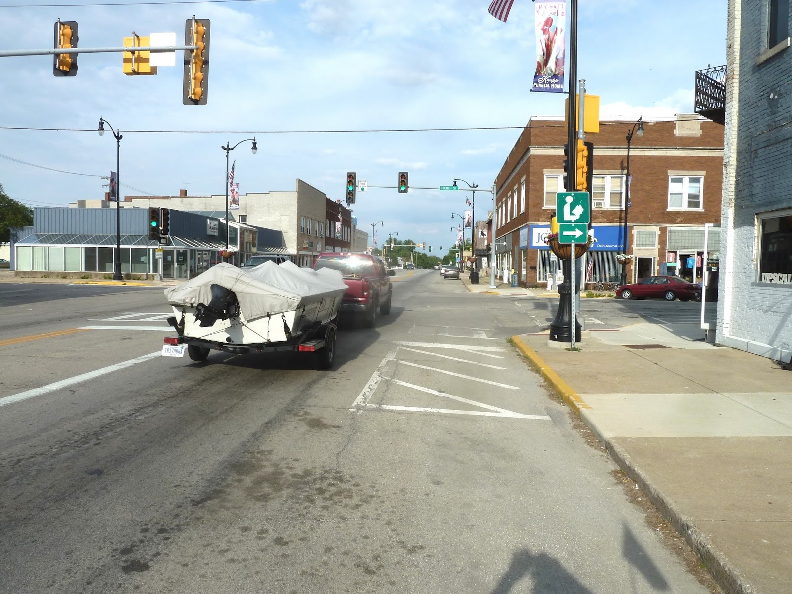 seniors walking across america POST 1133; JUNE 08, 2013; WATSEKA, ILLINOIS