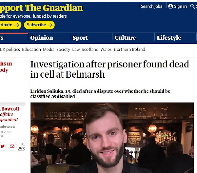Un uomo albanese di 29 anni trovato morto in prigione in Inghilterra