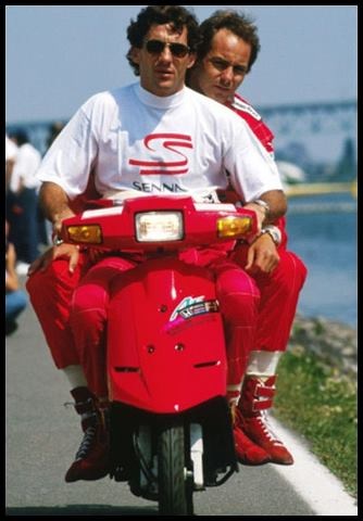 Ayrton Senna do Brasil: Fotos do Senna com o grande amigo Berger