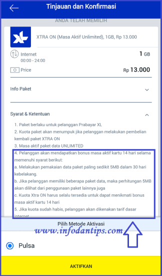 Cara Menambah Masa Aktif Kartu Xl Dengan Paket Xtra On