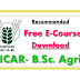 ICAR Free  E-Courses: Download Subject-wise Agricultural Books 