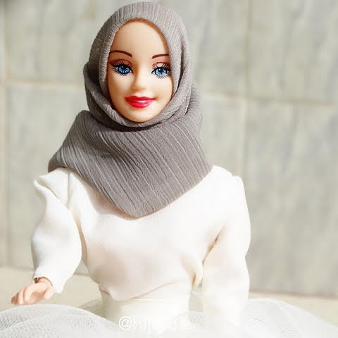 10 Gambar Cantik Hijarbie Hijab Barbie Top Lucu Kartun