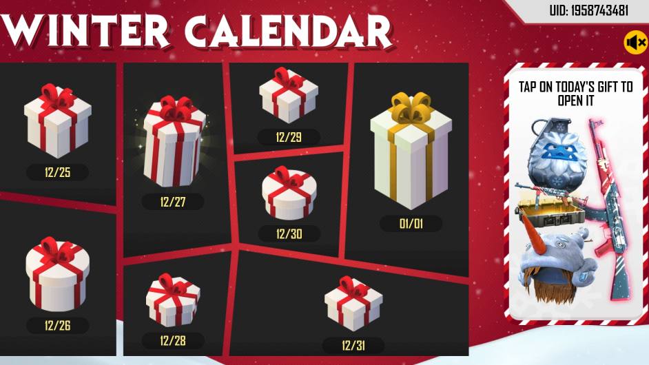 Winter is Coming Garena Free Fire New Event Winter is Coming Garena Free Fire New Event