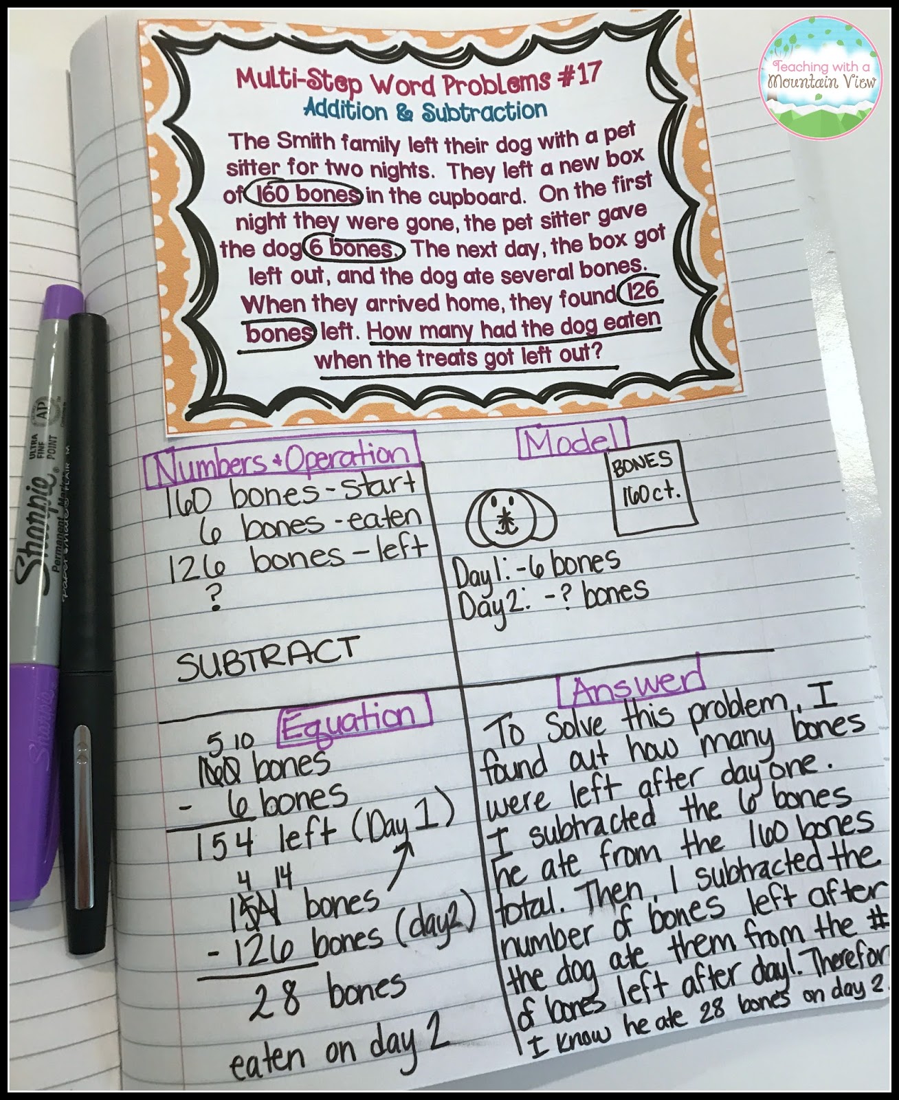 Mastering Multi-Step Word Problems | Teaching With a ...